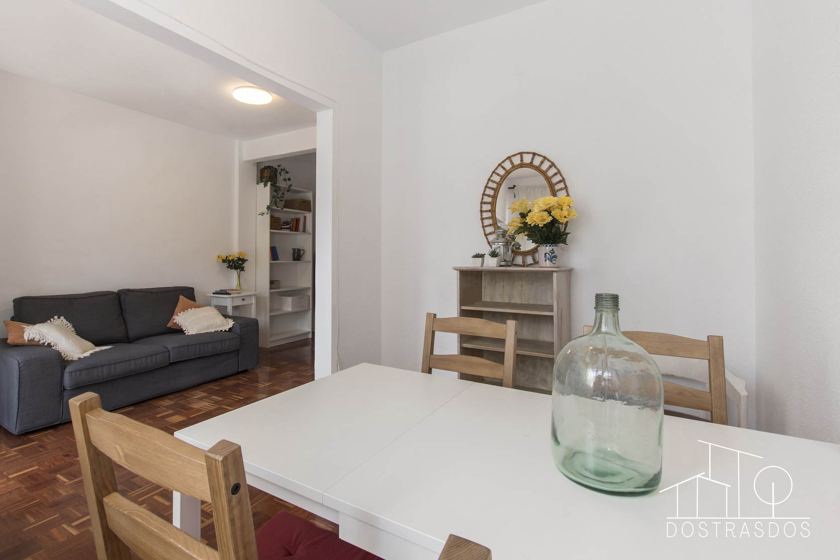 Salón comedor de piso en alquiler en Arturo Soria