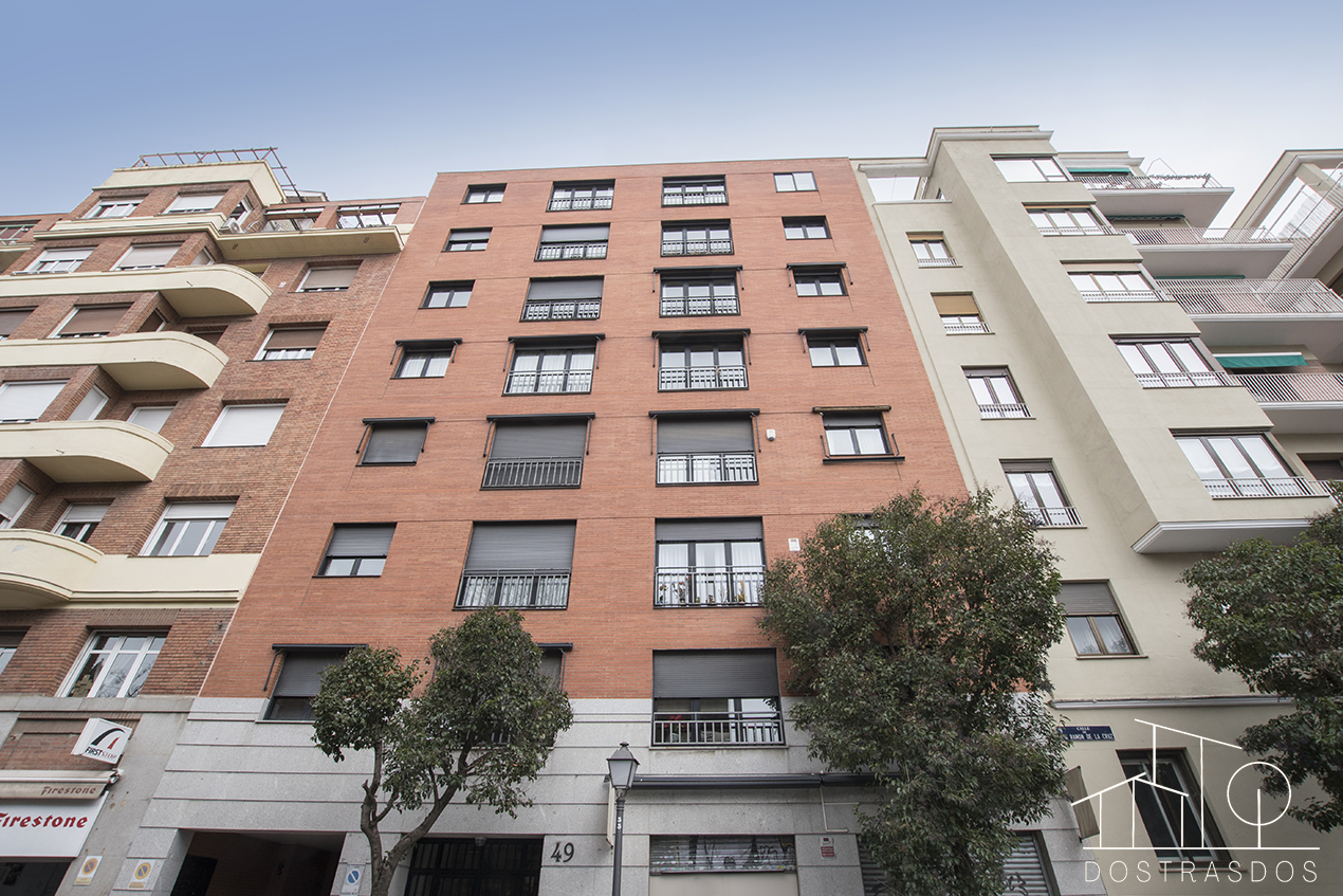 Fachada piso en venta en el barrio de Salamanca